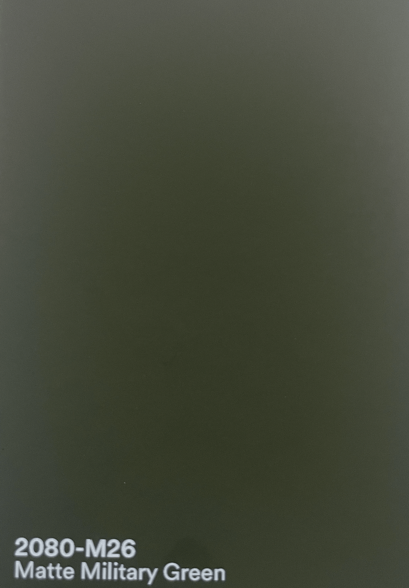 3M Matte Military Green Vinyl Wrapping Australia