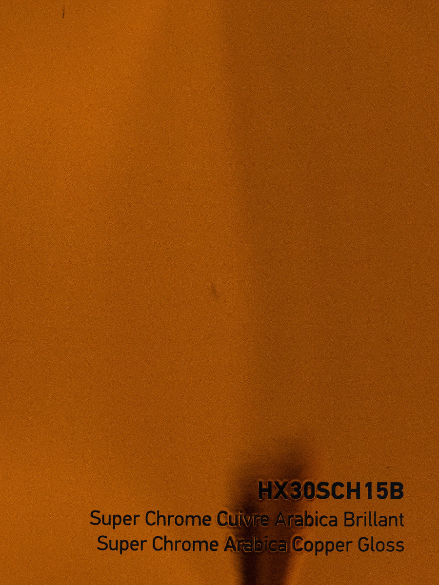 Hexis Gloss Arabica Copper Chrome Vinyl Wrap | HX30SCH15B