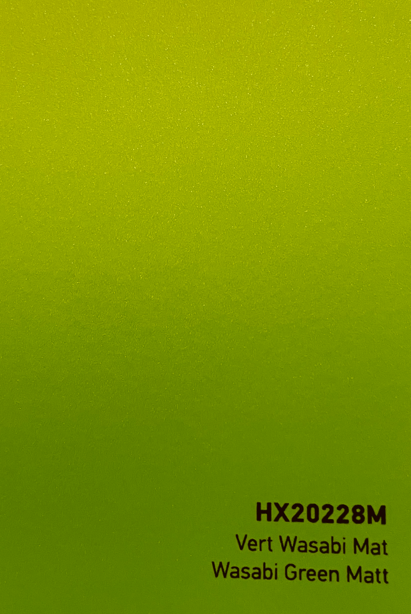 HEXIS Wasabi Green Matte – Vinyl Wrapping Australia