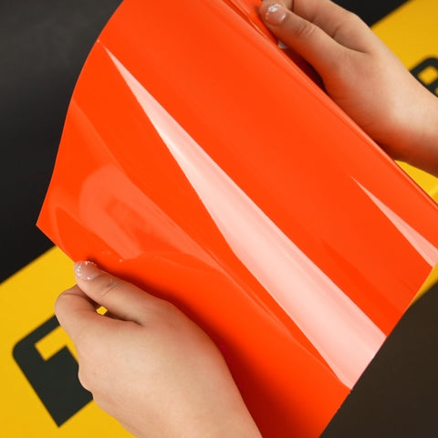 Teckwrap Lava Orange (Top Coated)