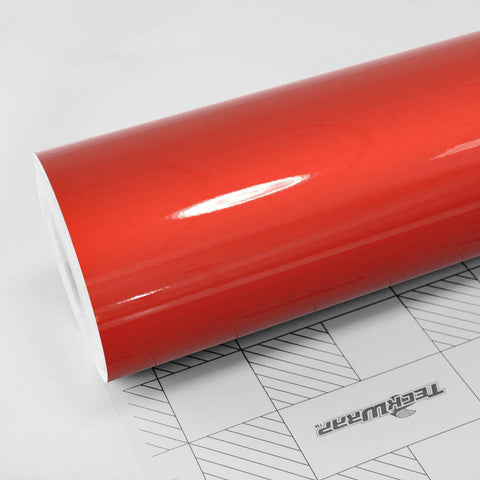 Teckwrap Lava Orange (Top Coated)