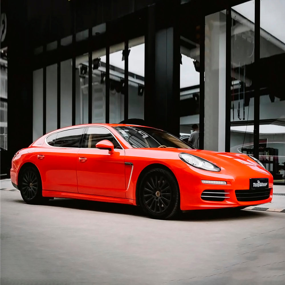 Teckwrap Lava Orange (Top Coated)