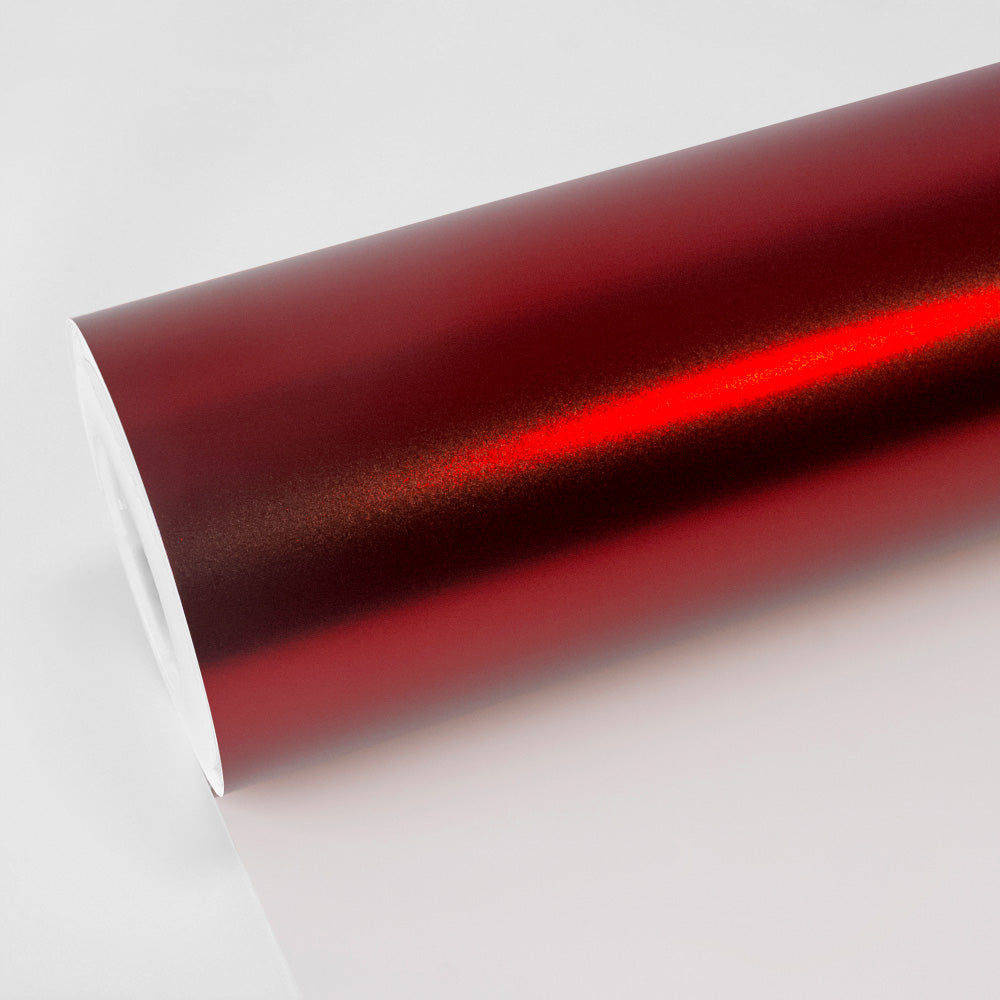 Teckwrap Cast Satin Chrome Red