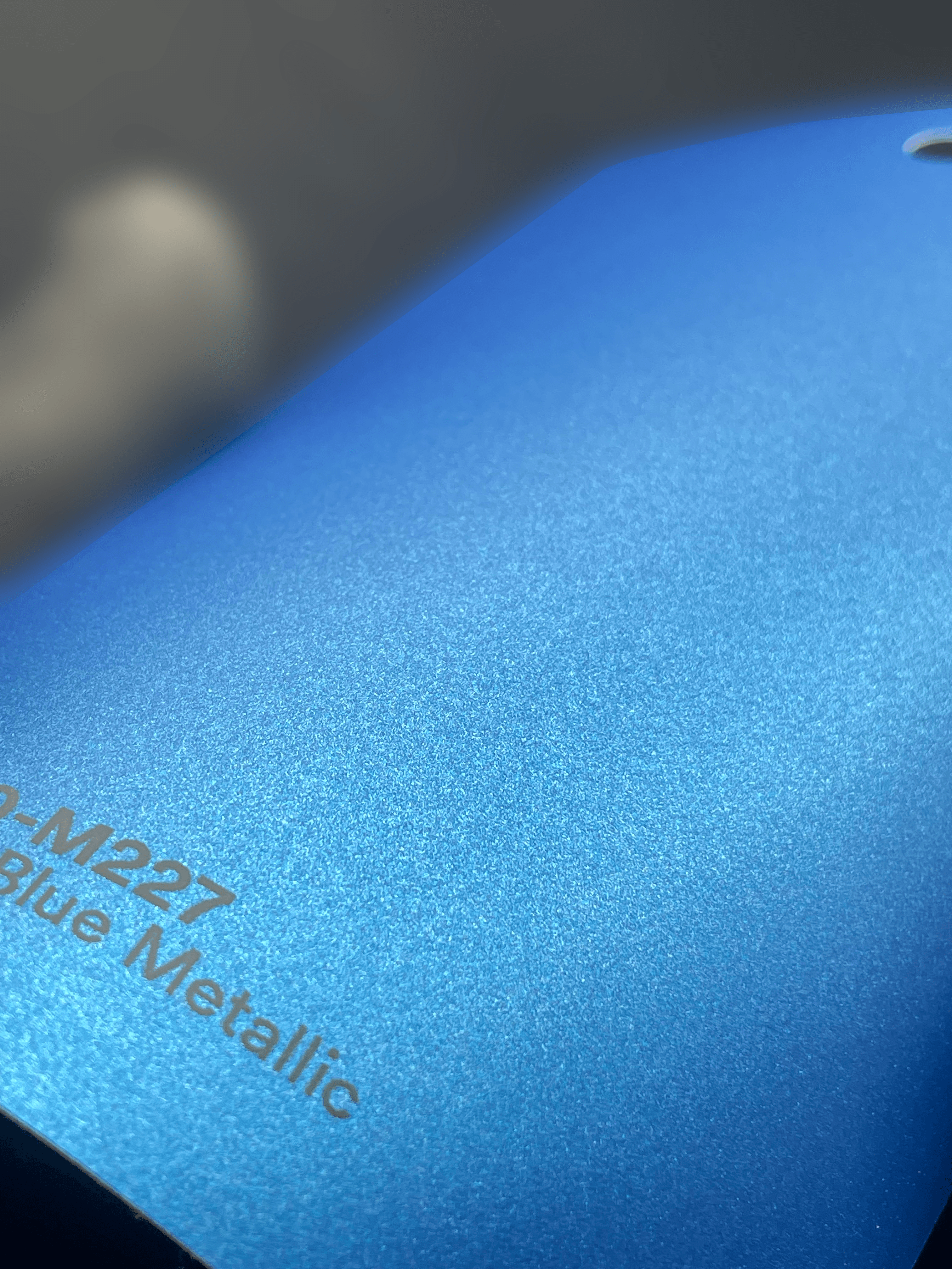 Matte Blue Blue Matt