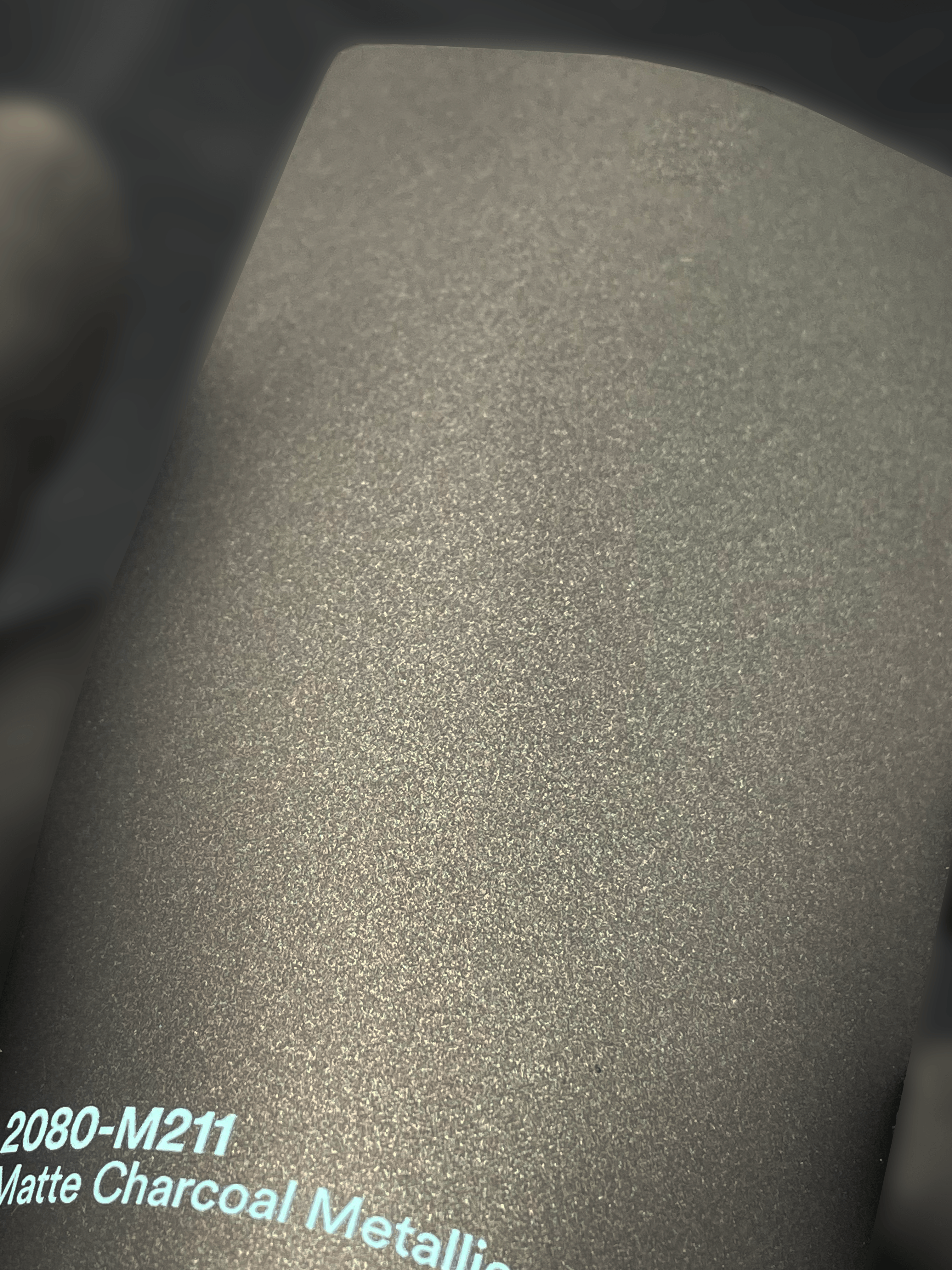 3M Matte Charcoal Metallic
