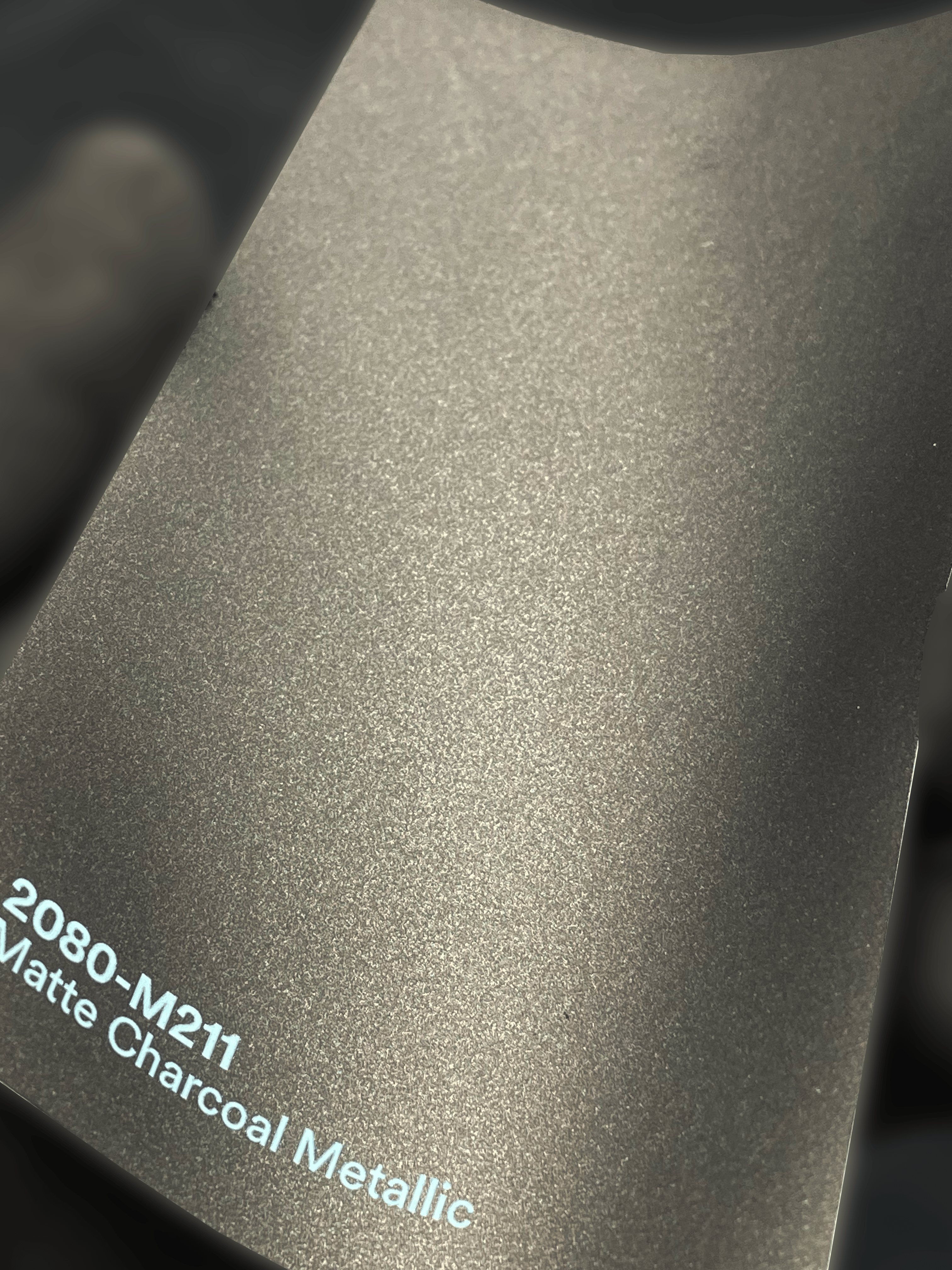 3M Matte Charcoal Metallic