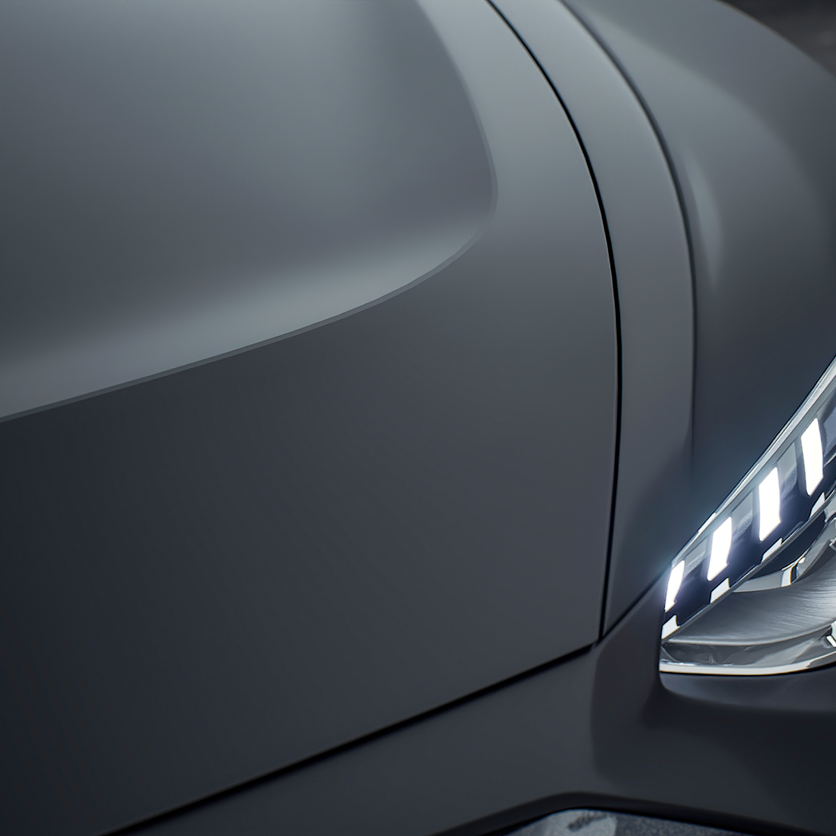 3M PWF Matte Smoke Grey – Vinyl Wrapping Australia
