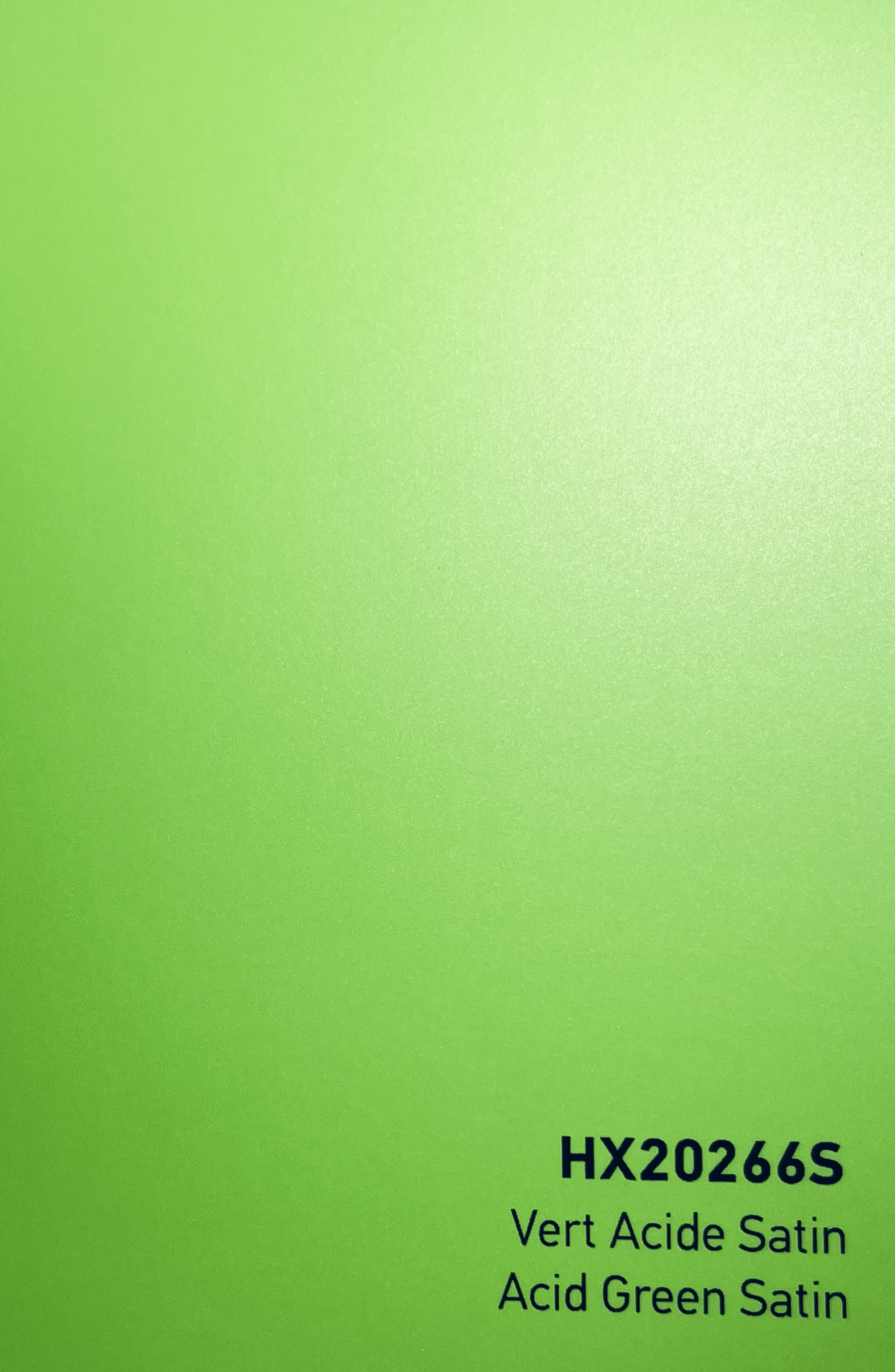 HEXIS Acid Green Satin HEXIS