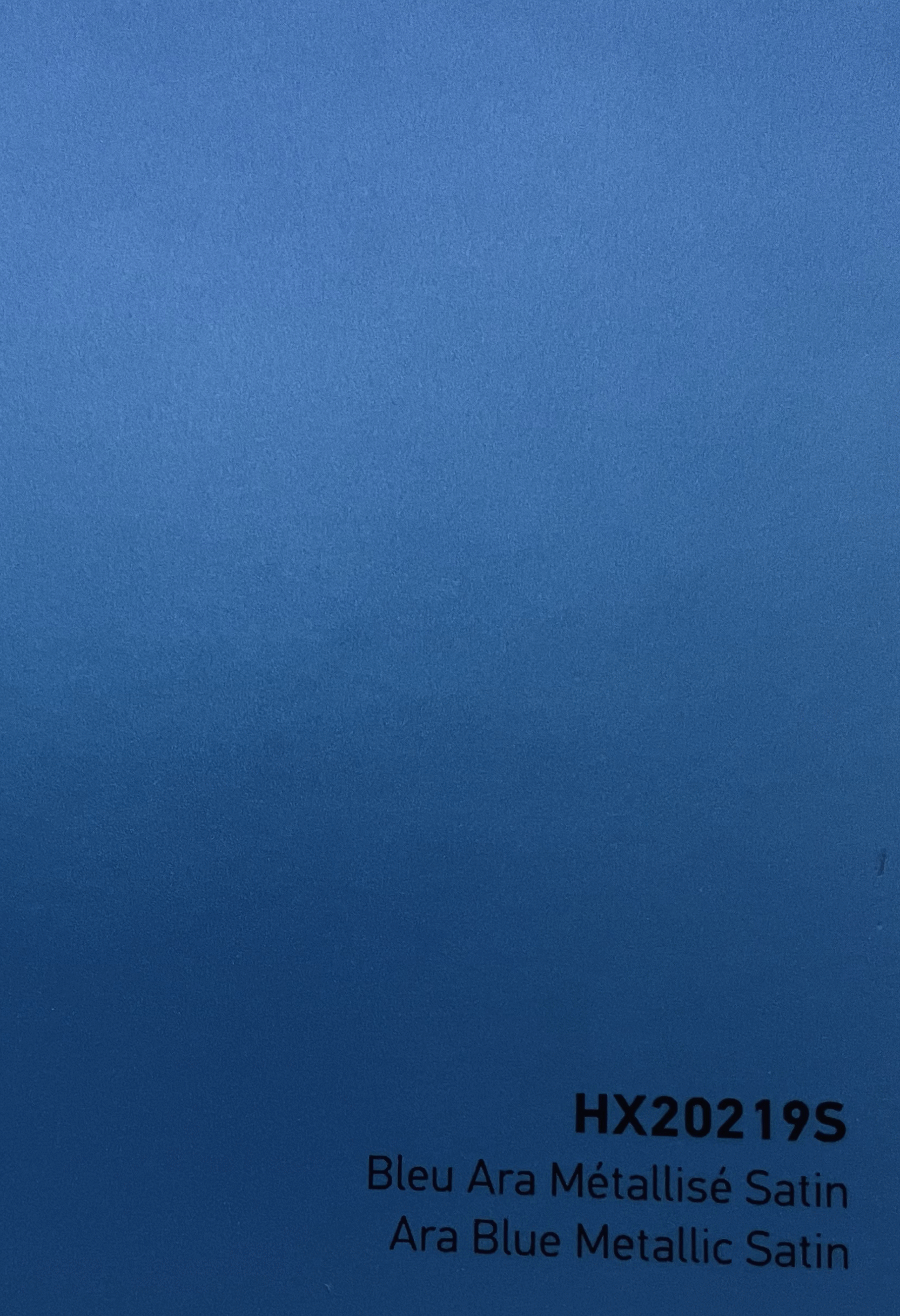 HEXIS Ara Blue Metallic Satin HEXIS