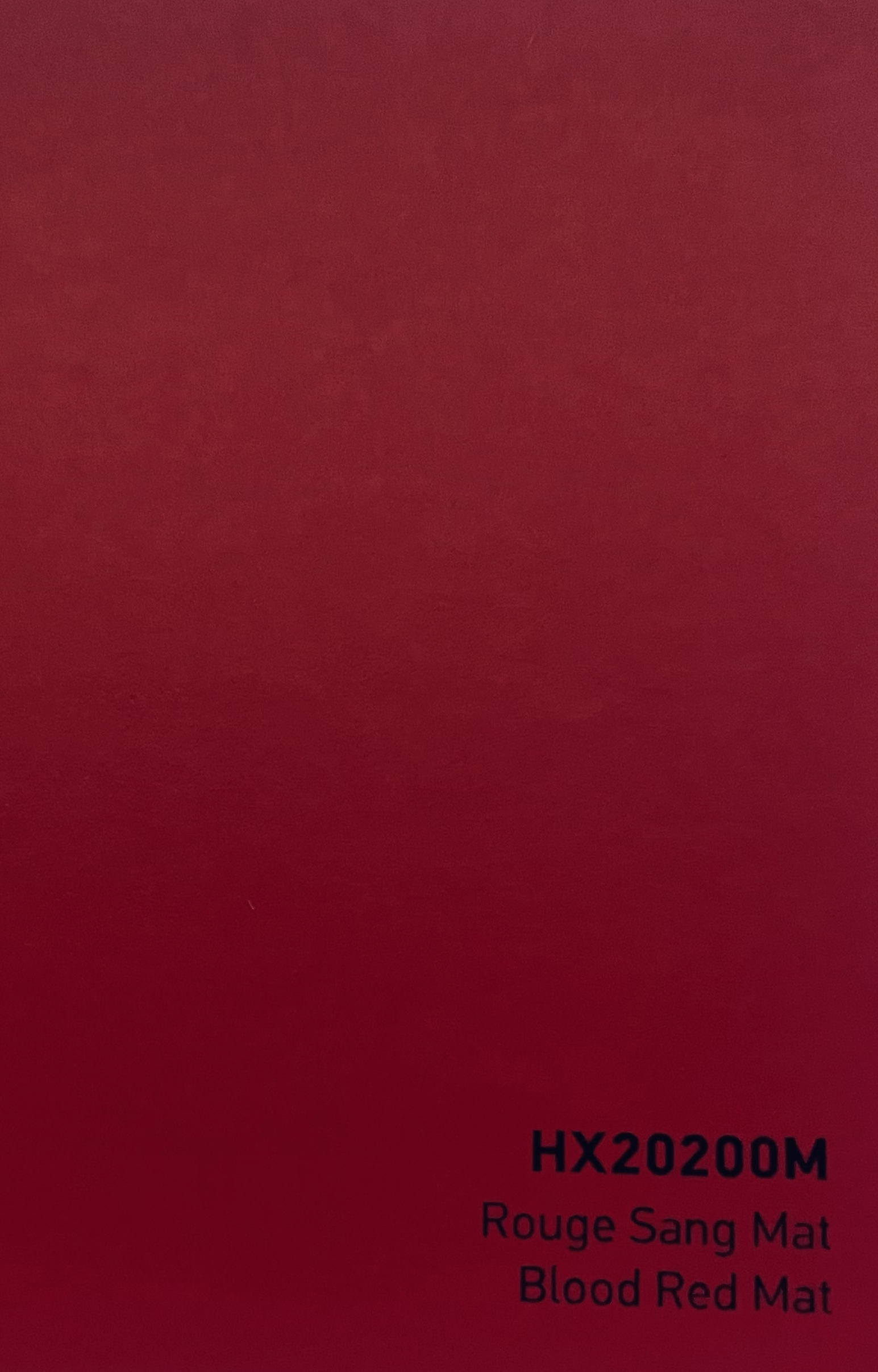 HEXIS Blood Red Matte HEXIS