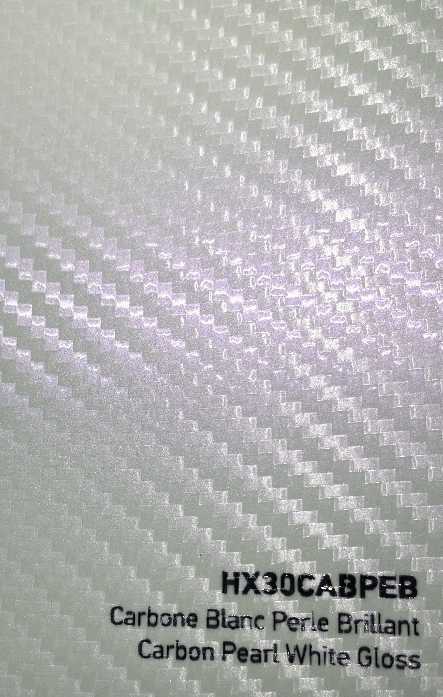 HEXIS Pearl White Carbon Fibre HEXIS