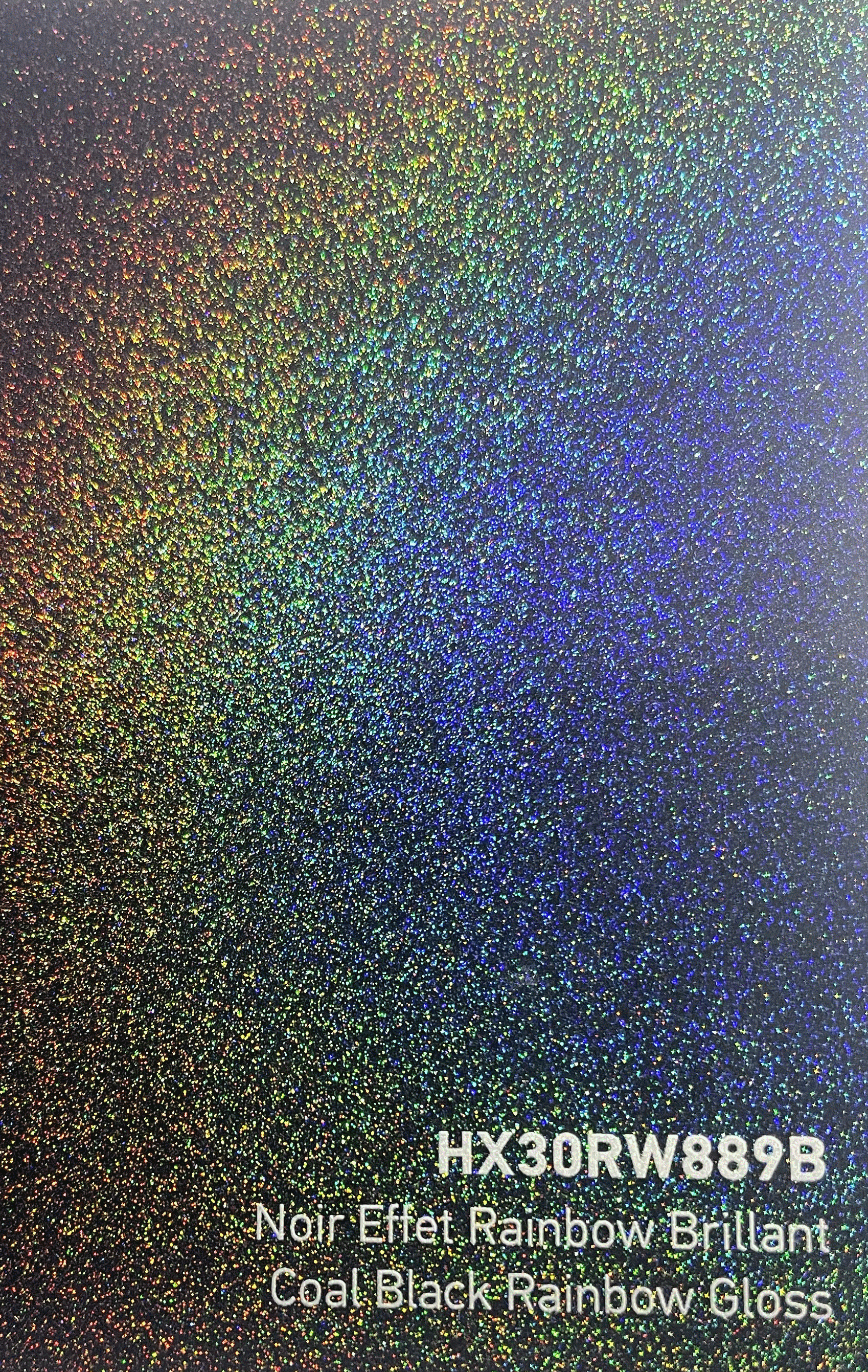 HEXIS Coal Rainbow Black Gloss HEXIS