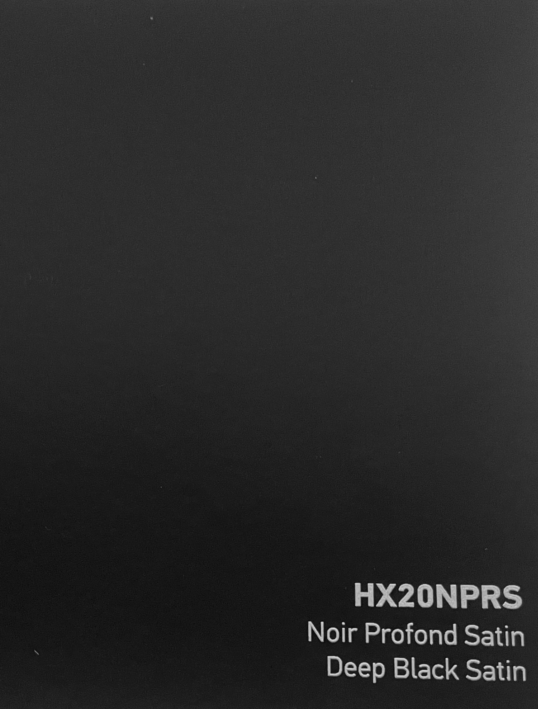 HEXIS Deep Black Satin HEXIS