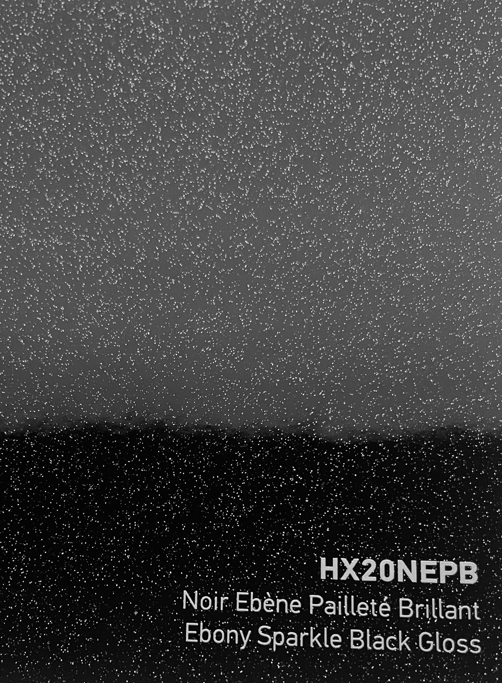 HEXIS Ebony Sparkle Black Gloss HEXIS