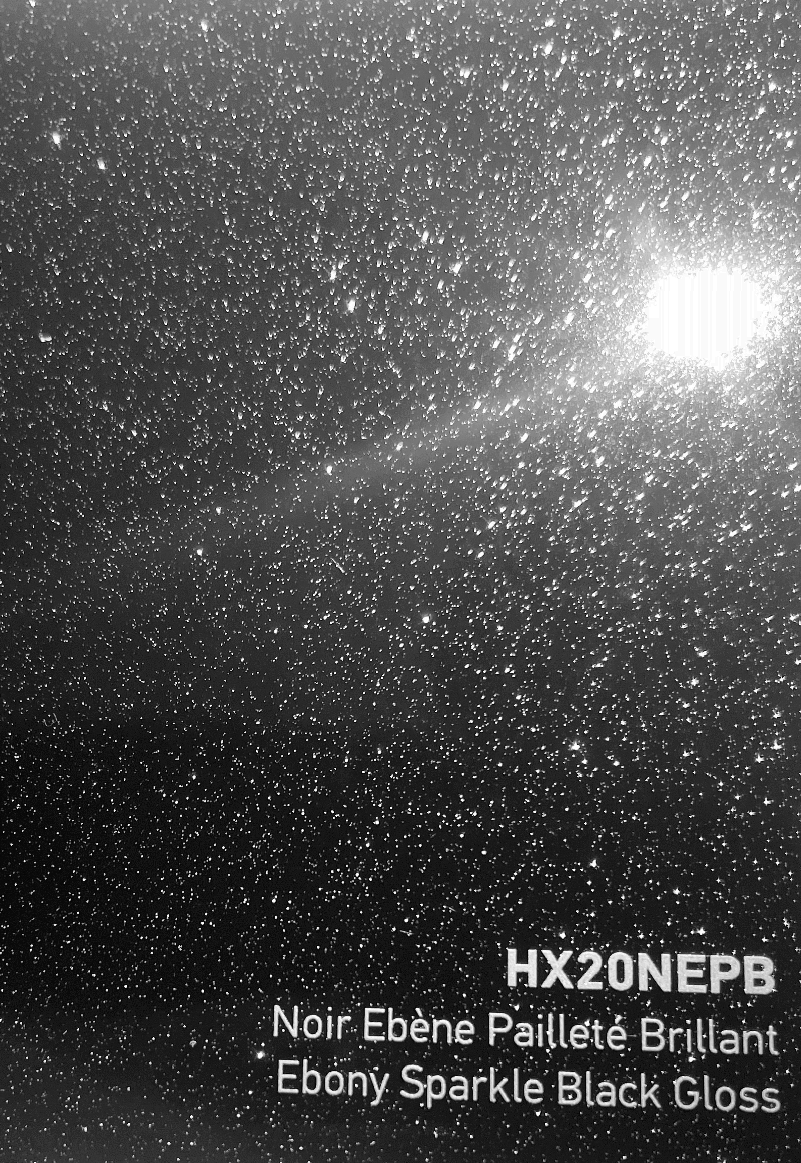 HEXIS Ebony Sparkle Black Gloss HEXIS
