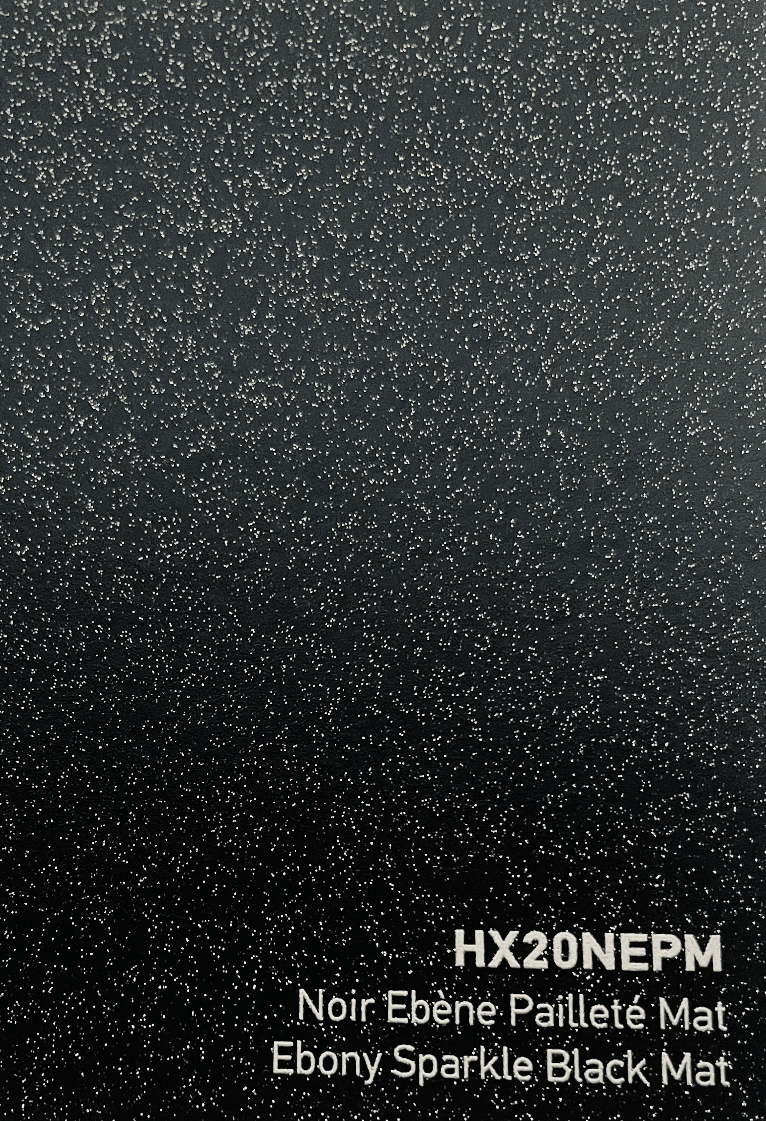 HEXIS Ebony Sparkle Black Matte HEXIS
