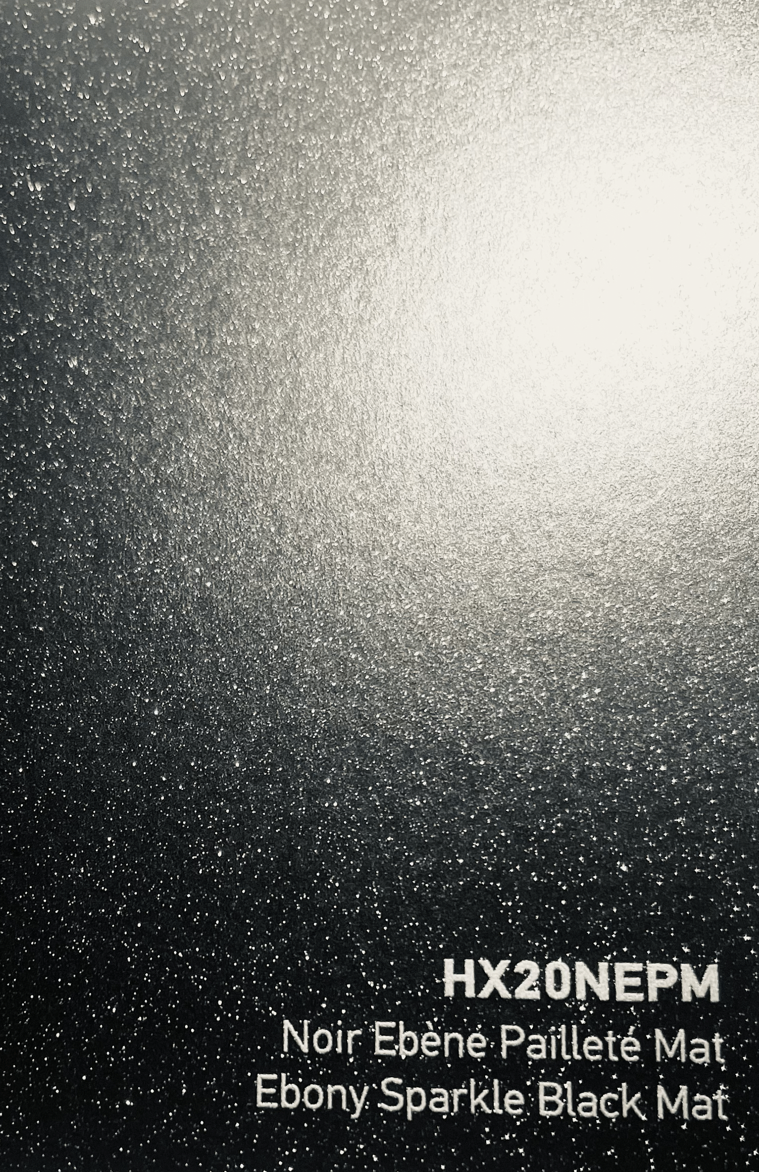 HEXIS Ebony Sparkle Black Matte HEXIS