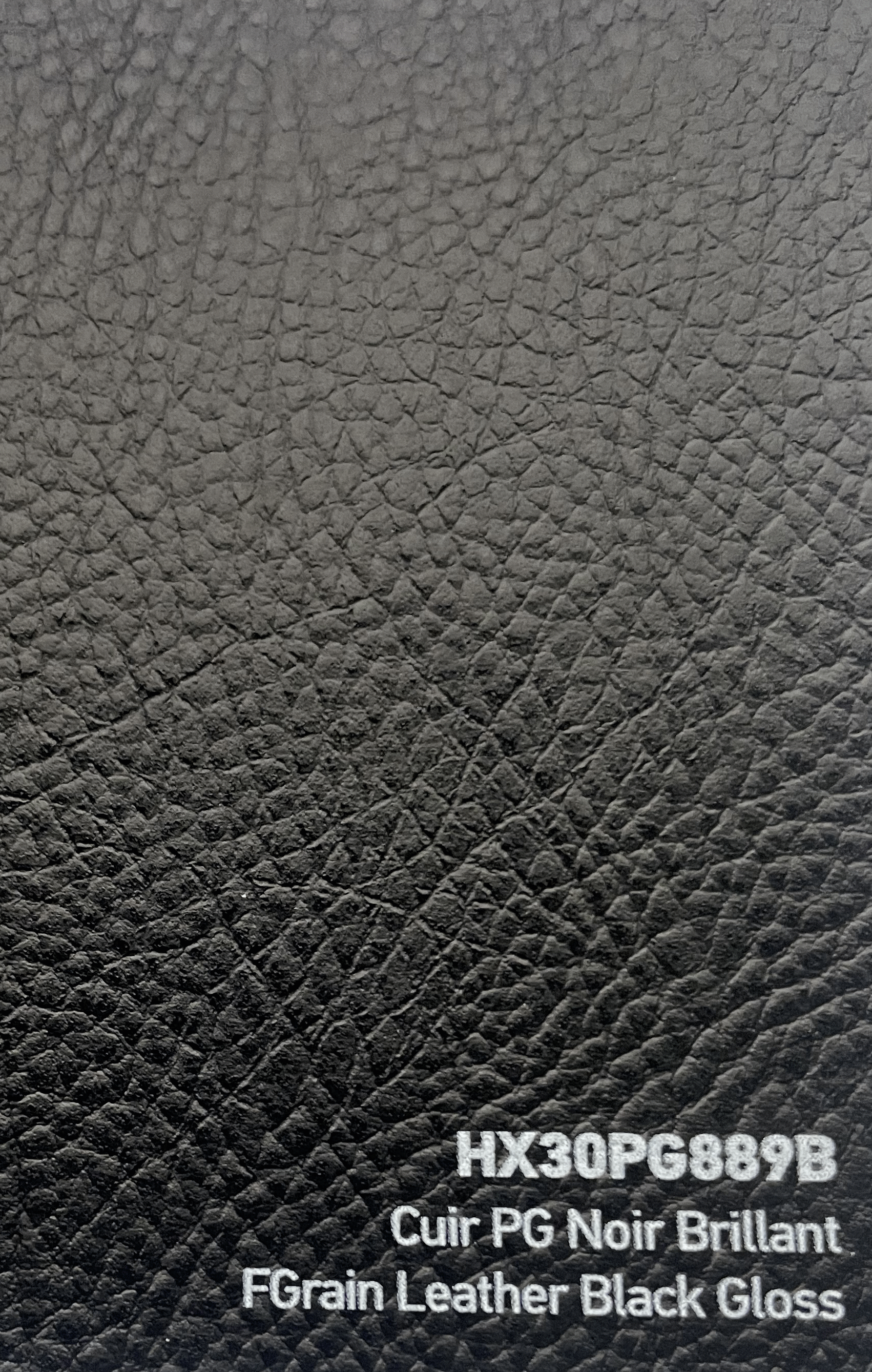 HEXIS Black Fgrain Leather HEXIS