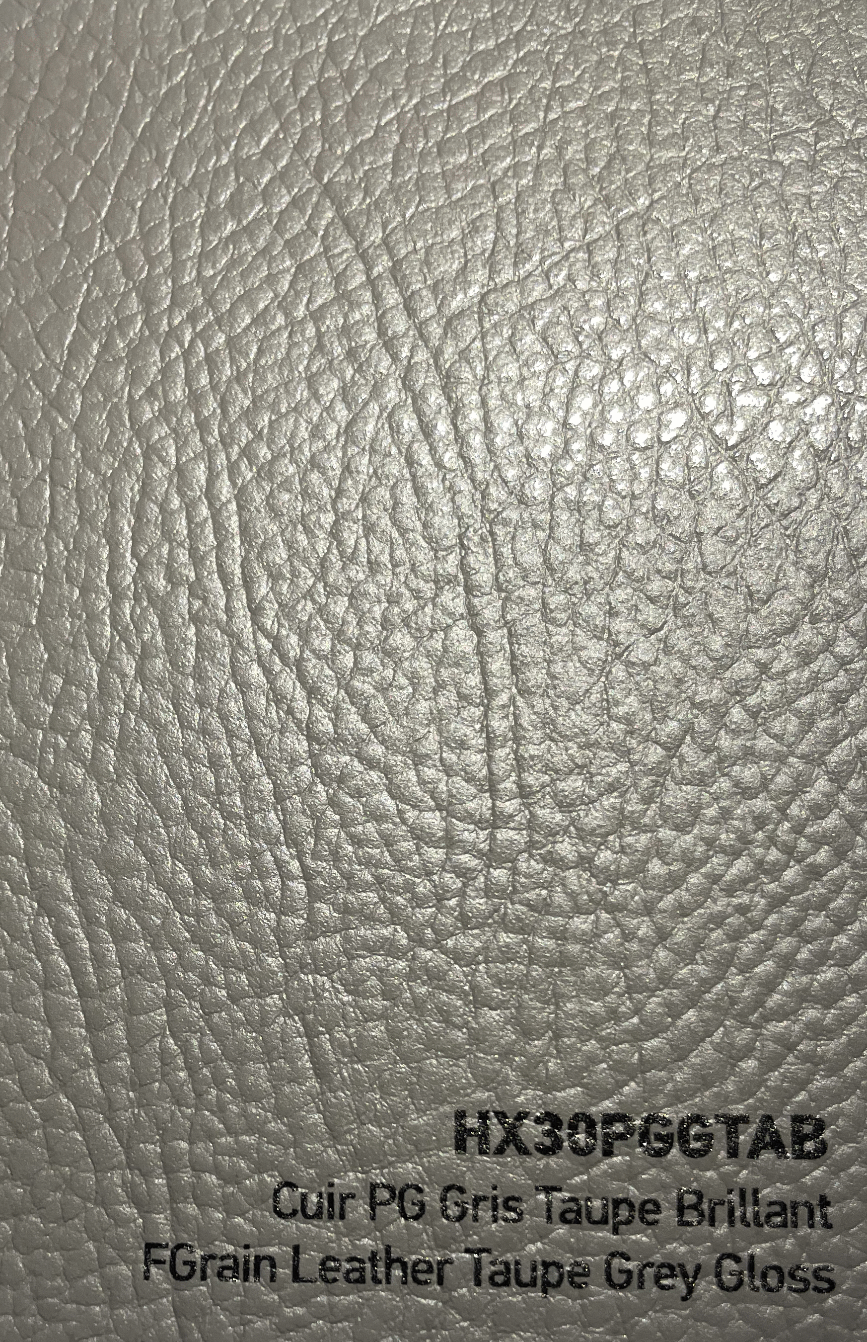 HEXIS Taupe FGrain Leather HEXIS