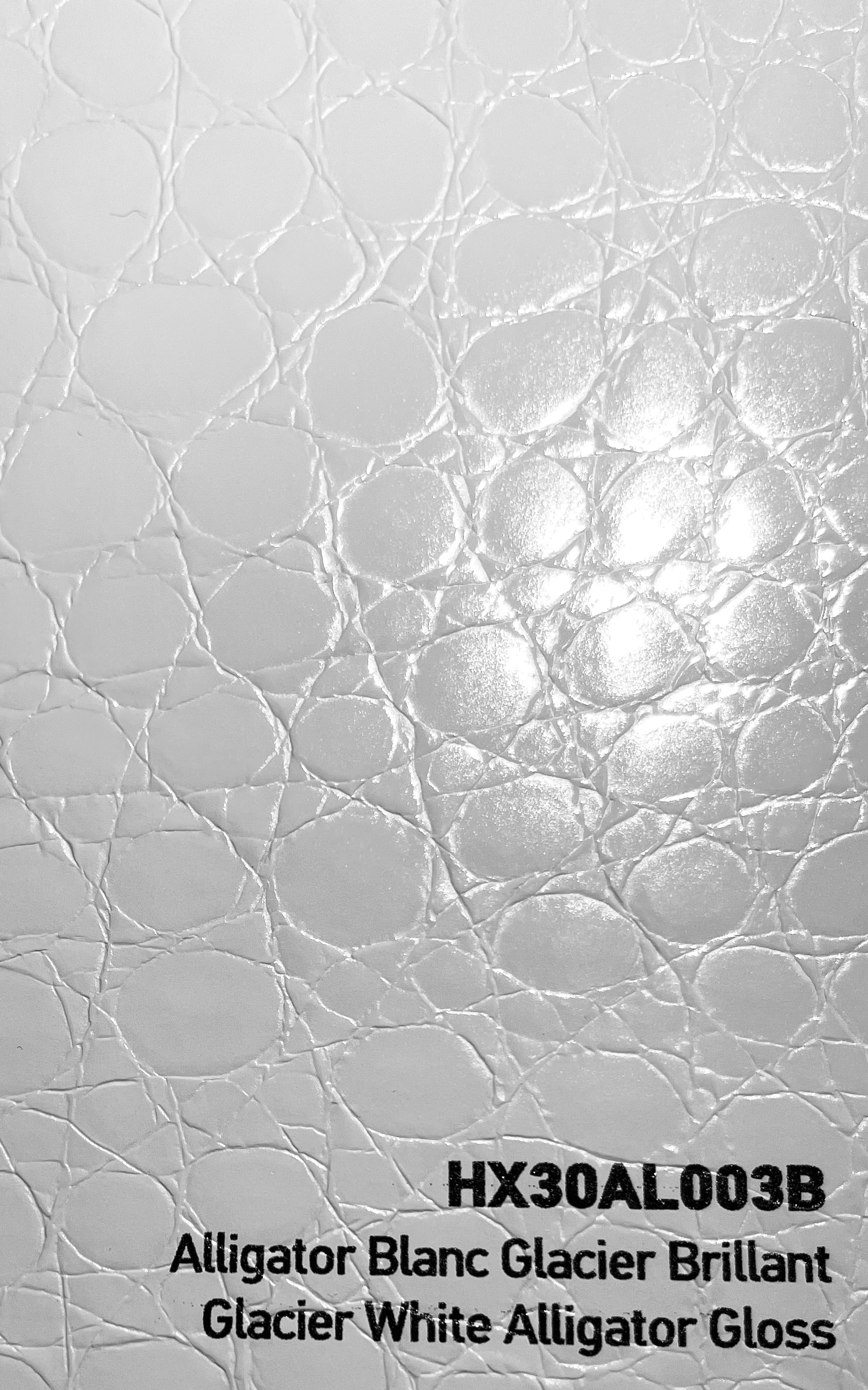HEXIS Glacier White Alligator HEXIS