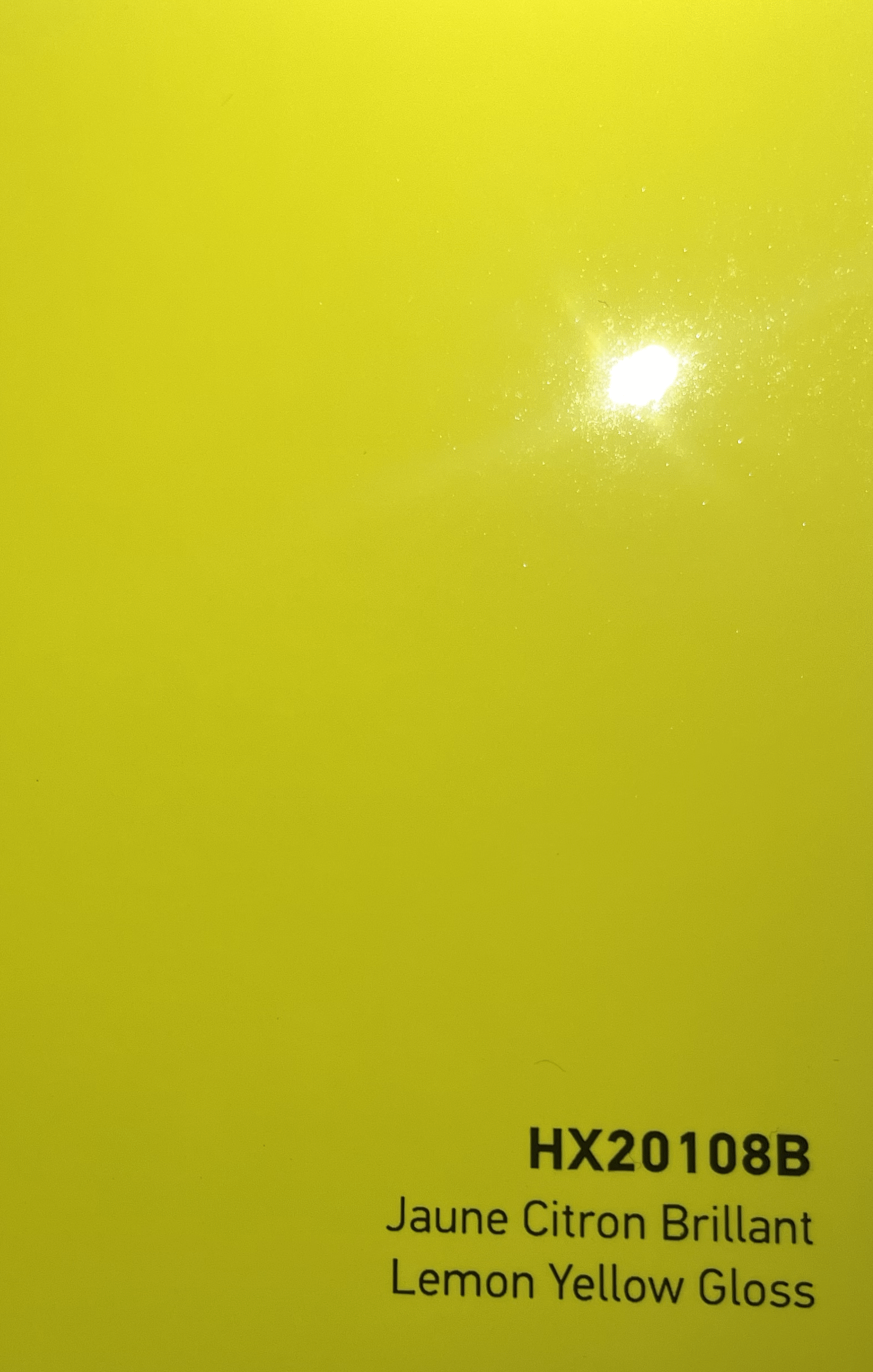 HEXIS Lemon Yellow Gloss HEXIS