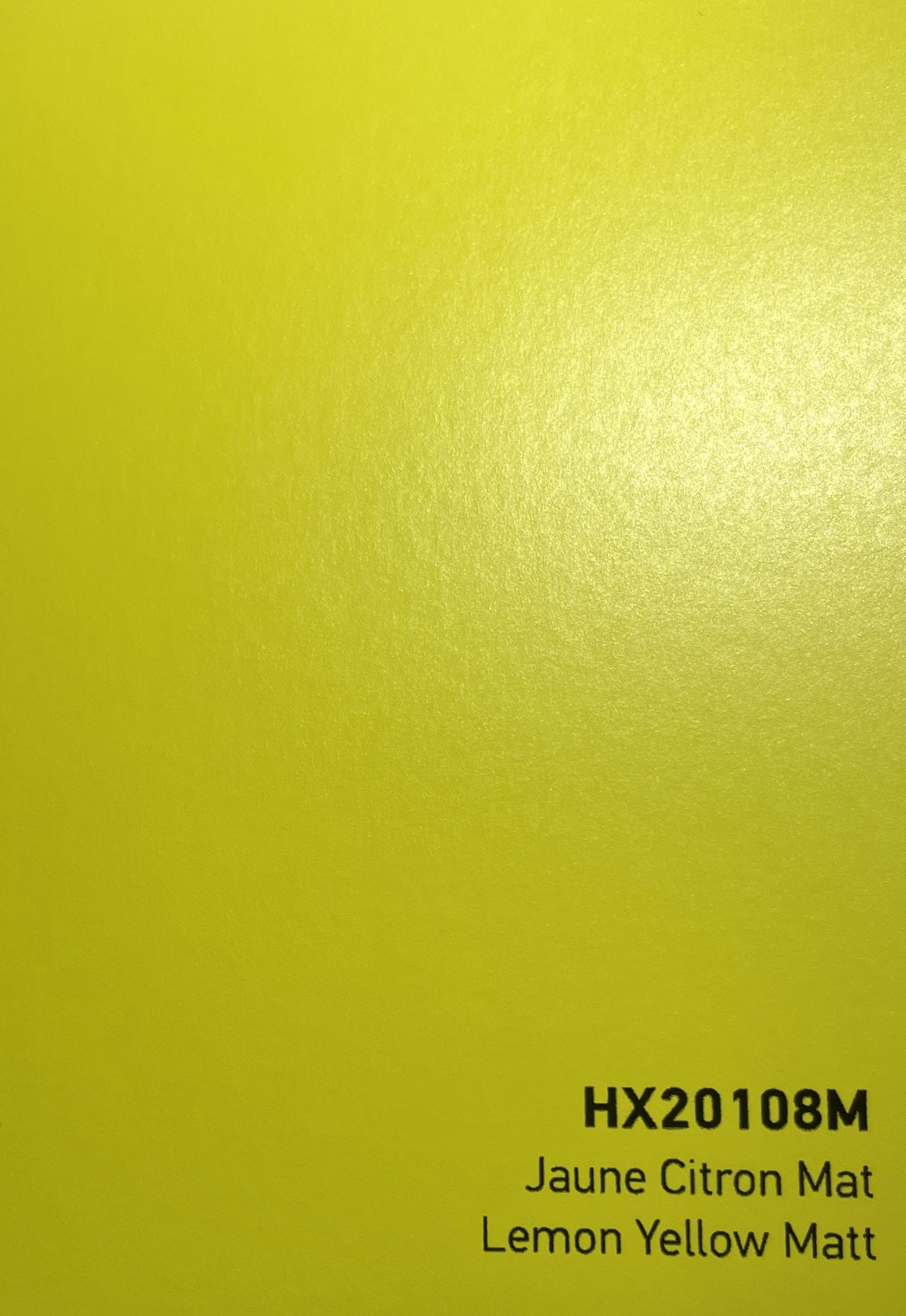HEXIS Lemon Yellow Matte HEXIS