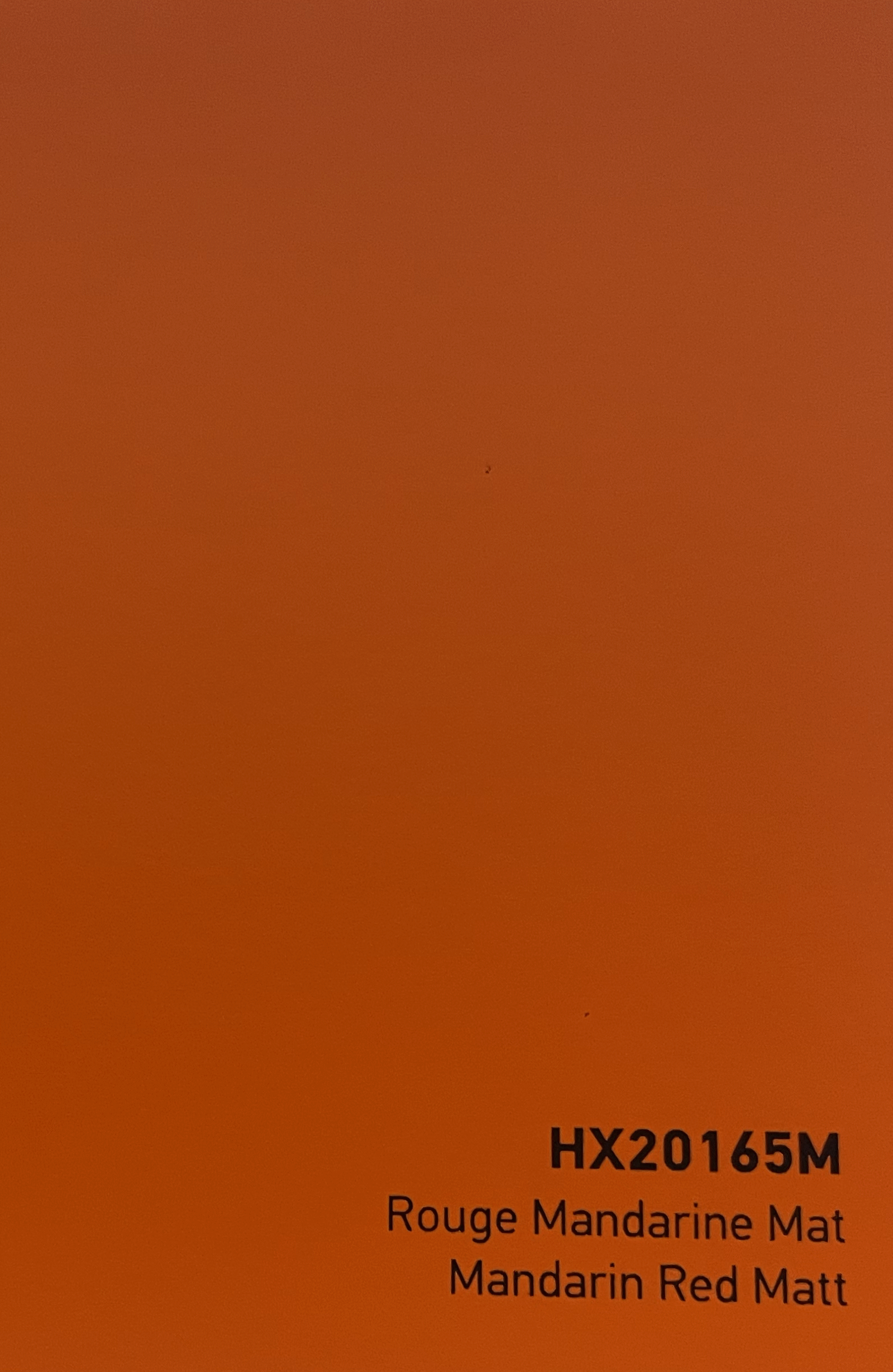 HEXIS Mandarin Red Matte HEXIS