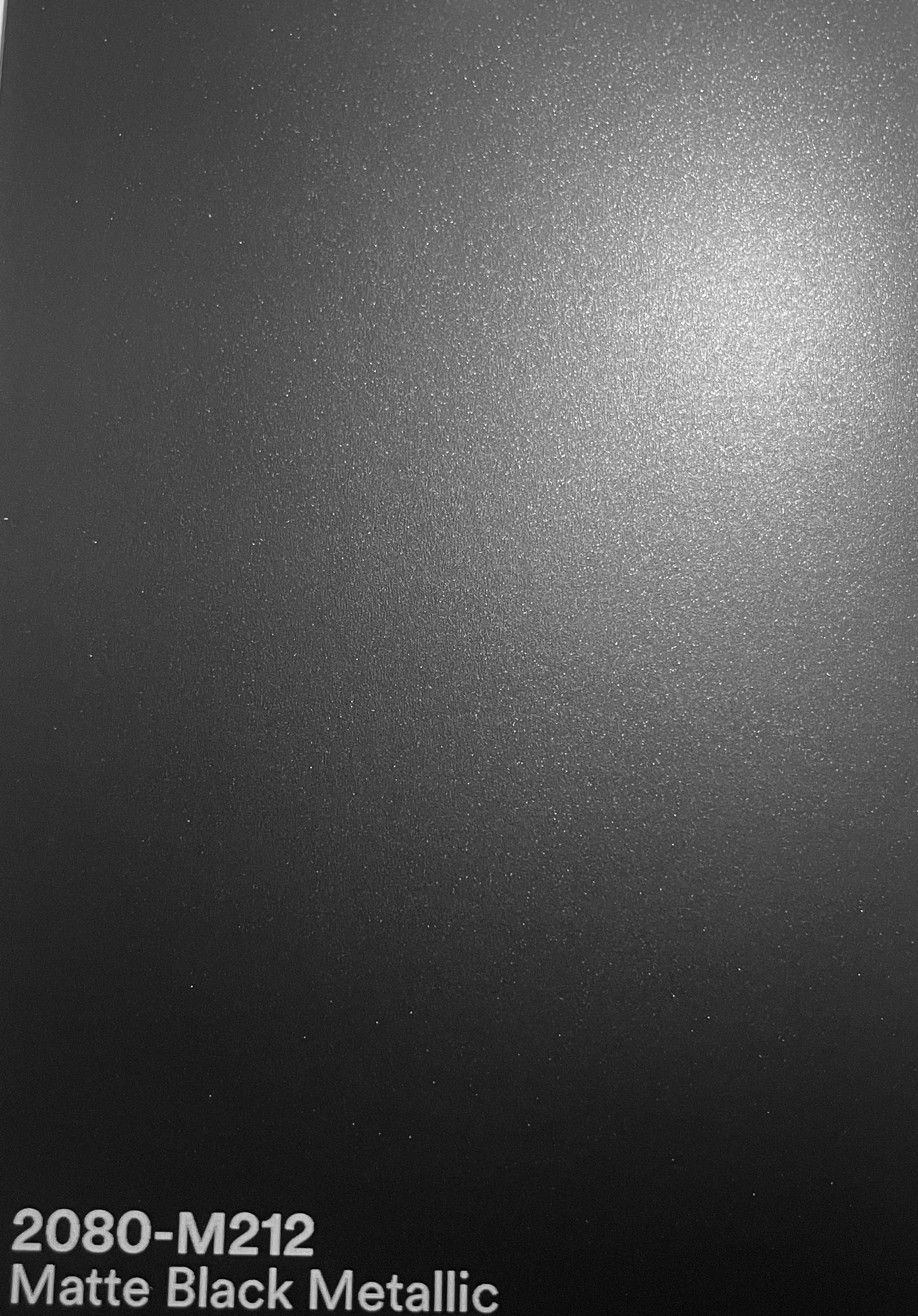 3M Matte black Metallic 3M
