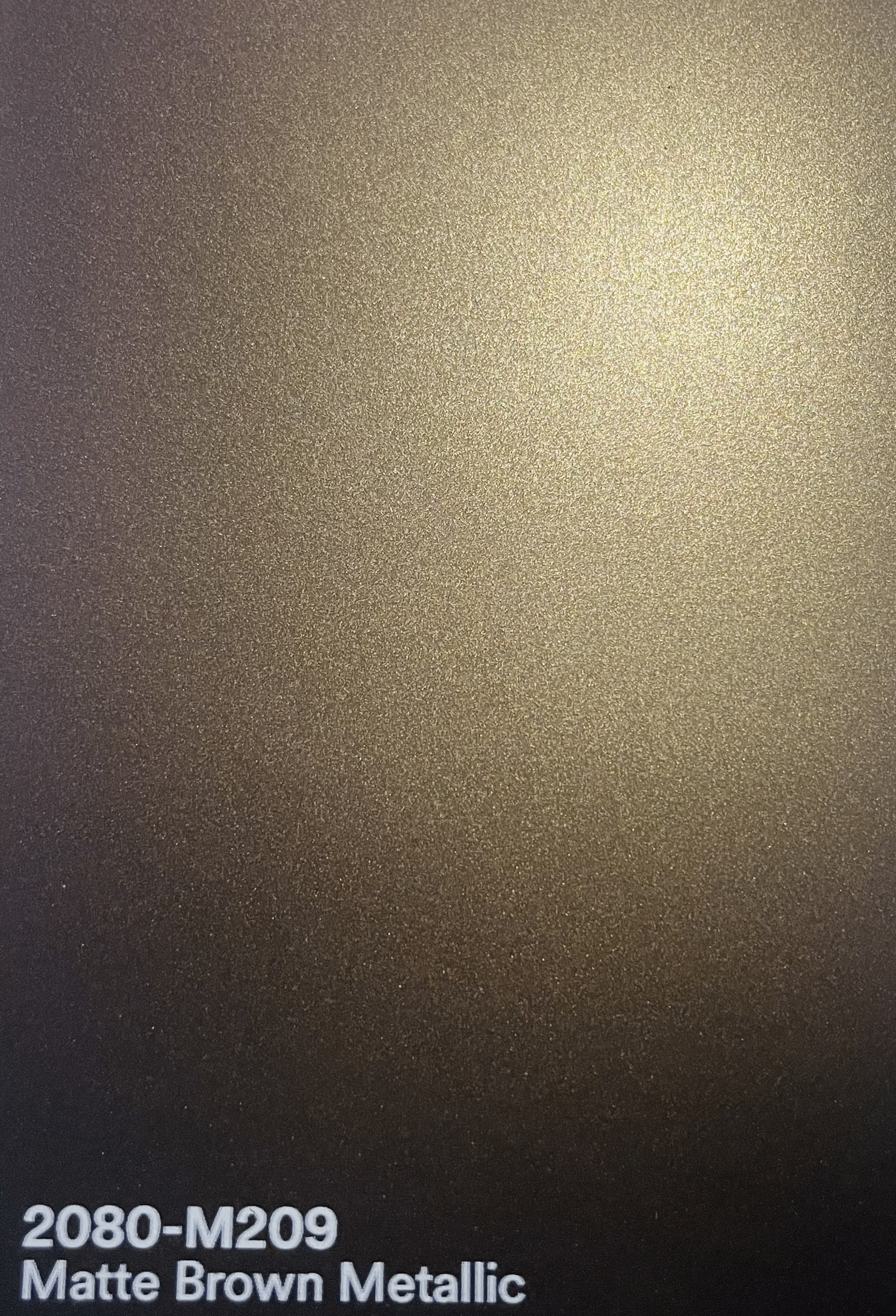3M Matte Brown Metallic 3M