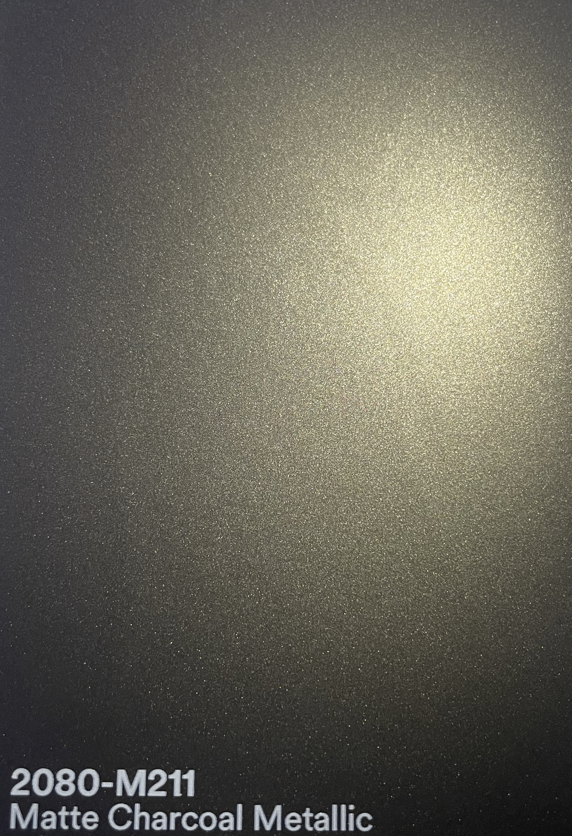 3M Matte Charcoal Metallic 3M