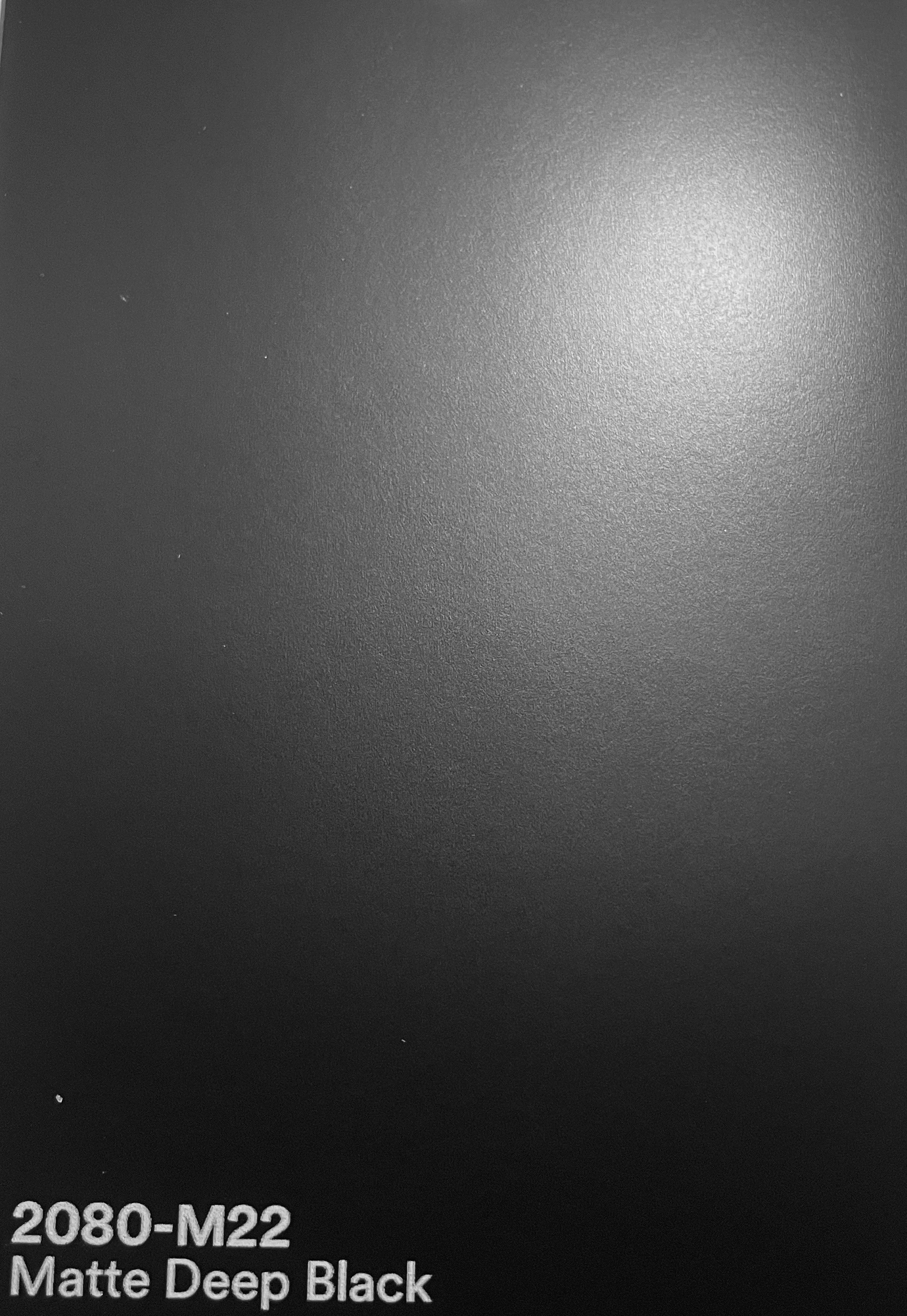 3M Matte Deep Black 3M