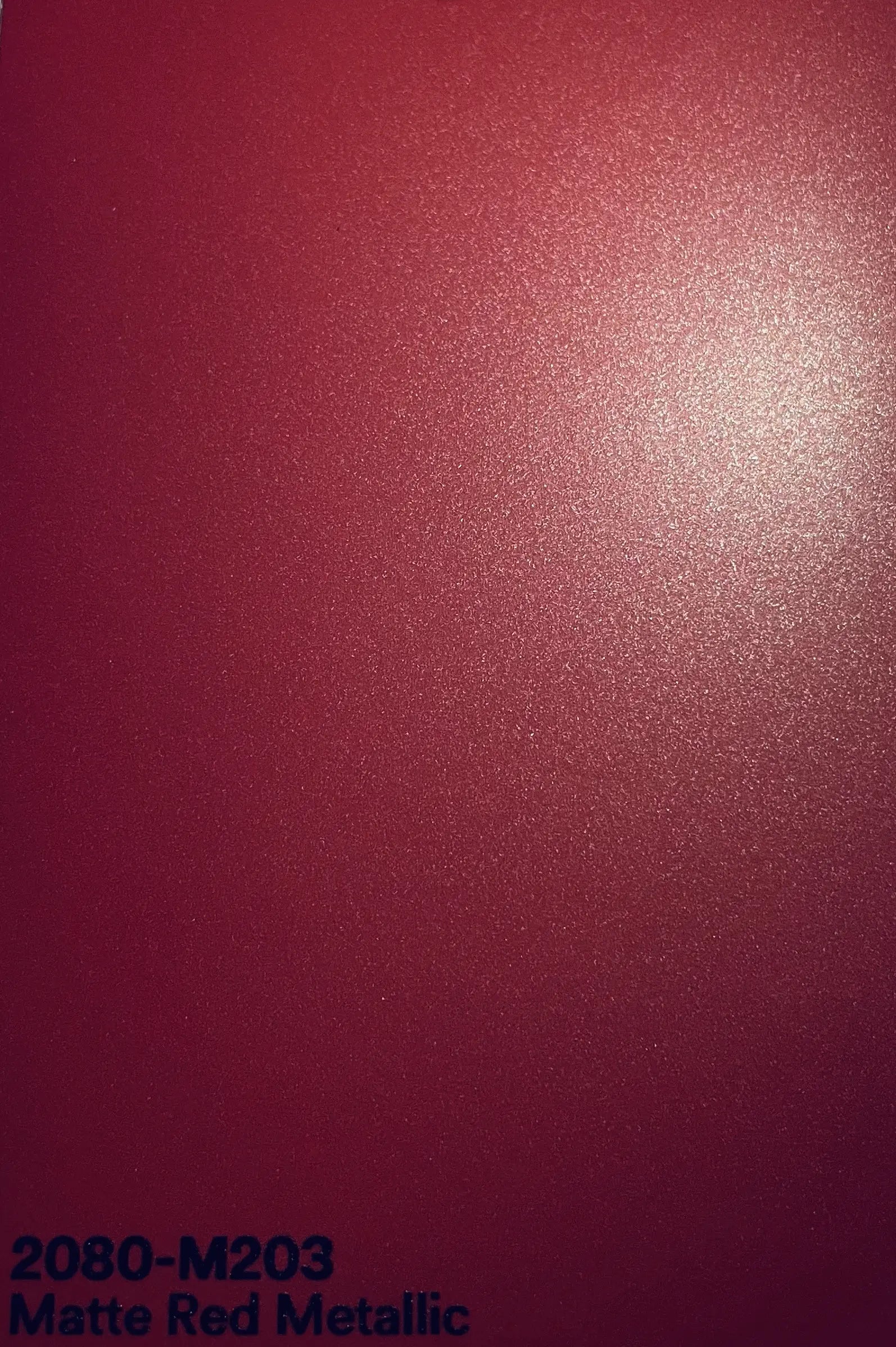 3M Matte Red Metallic 3M