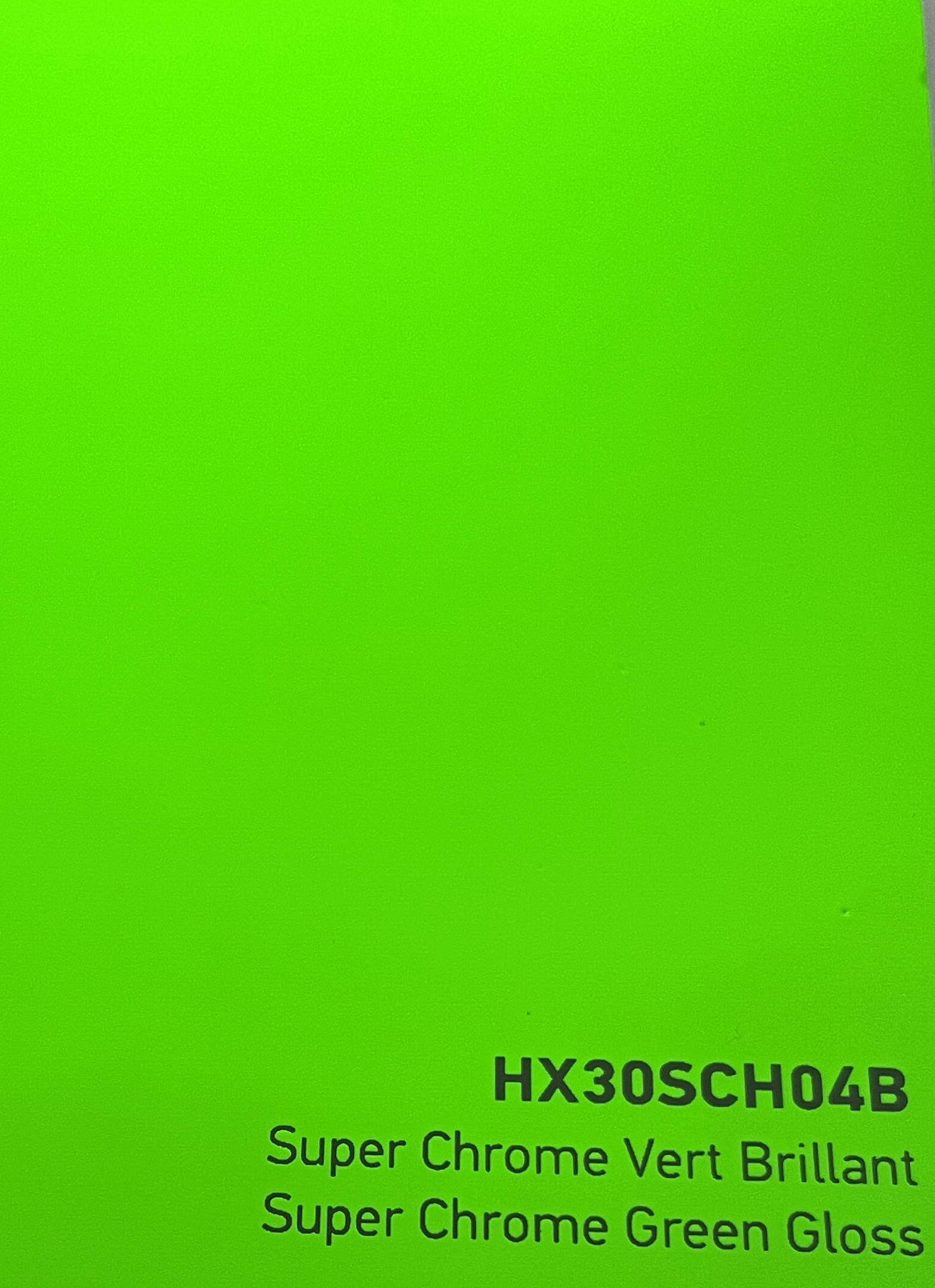 HEXIS Super Chrome Green Gloss HEXIS