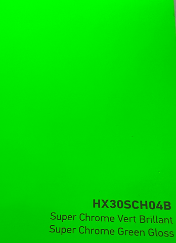 HEXIS Super Chrome Green Gloss