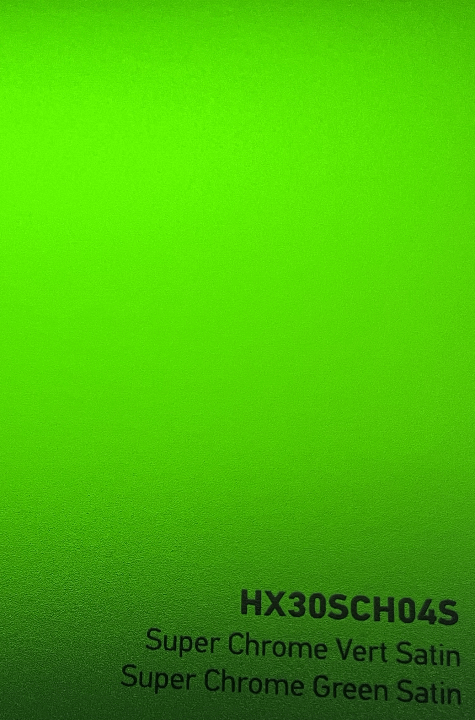 HEXIS Super Chrome Green Satin HEXIS