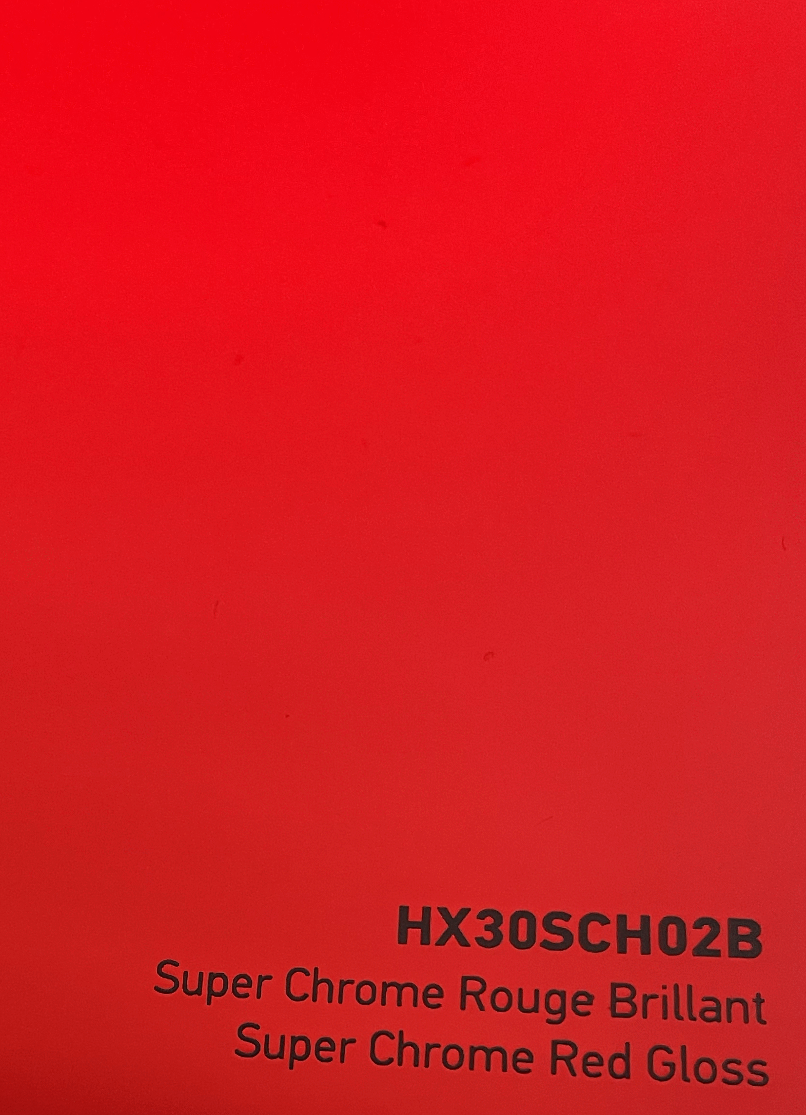 HEXIS Super Chrome Red Gloss HEXIS