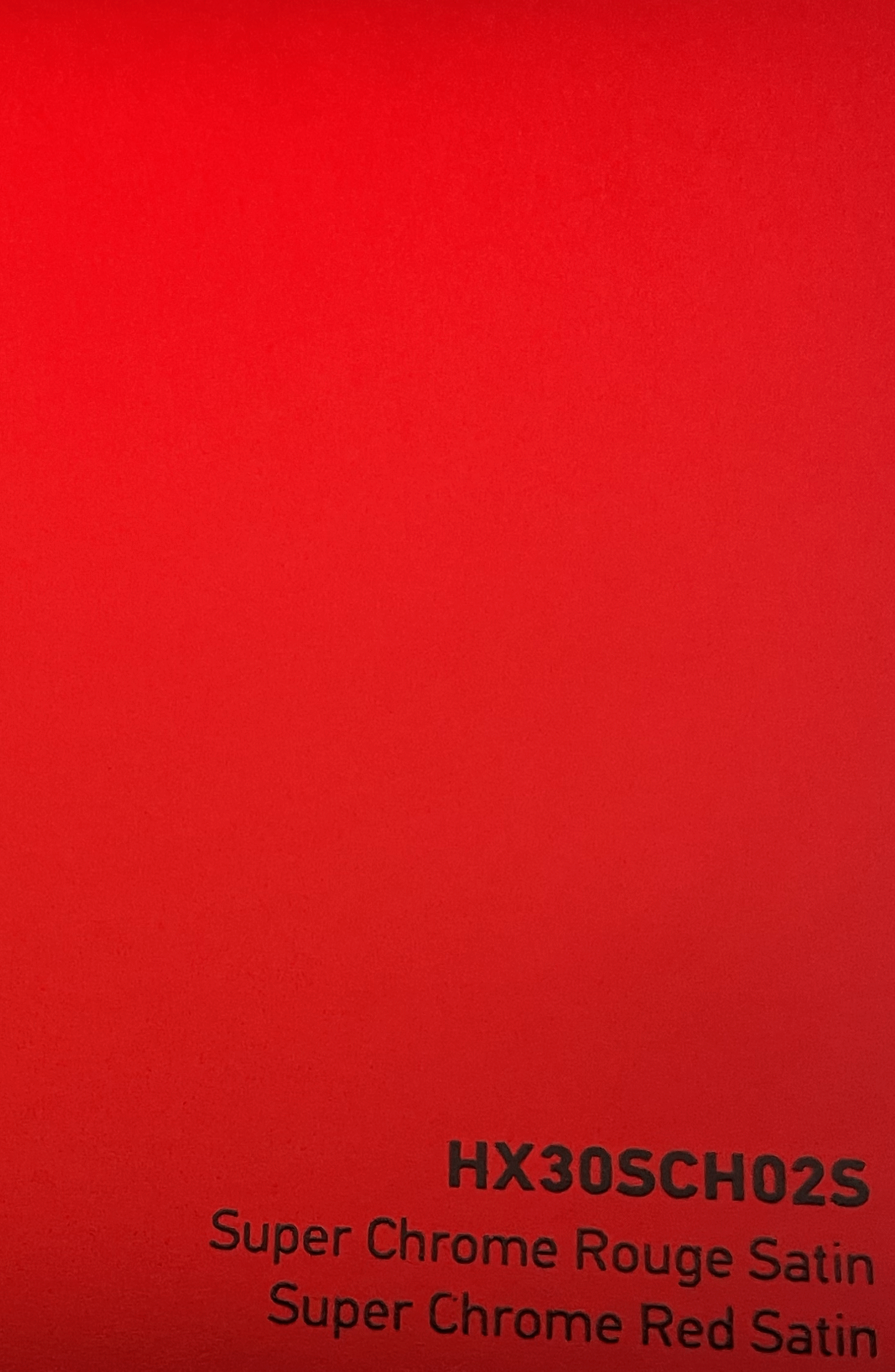 HEXIS Super Chrome Red Satin HEXIS