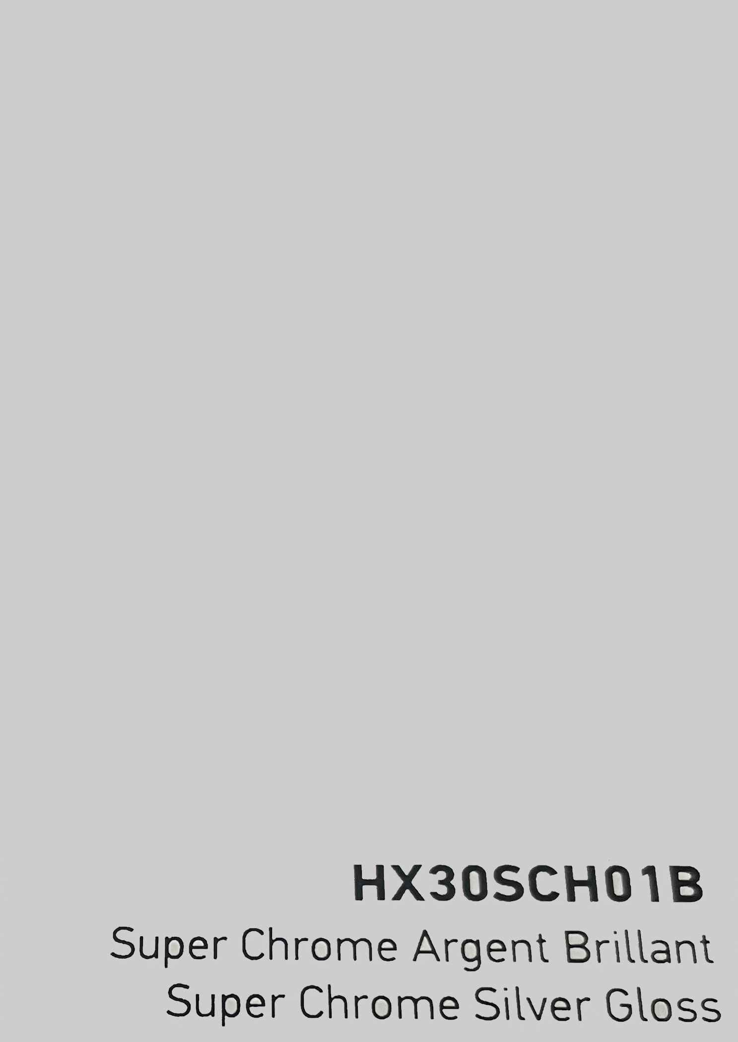HEXIS Super Chrome Silver Gloss HEXIS