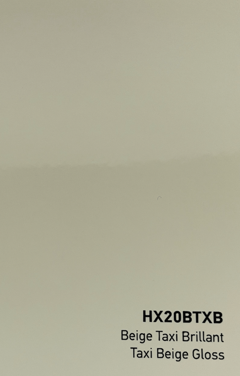 HEXIS Taxi Beige Gloss – Vinyl Wrapping Australia